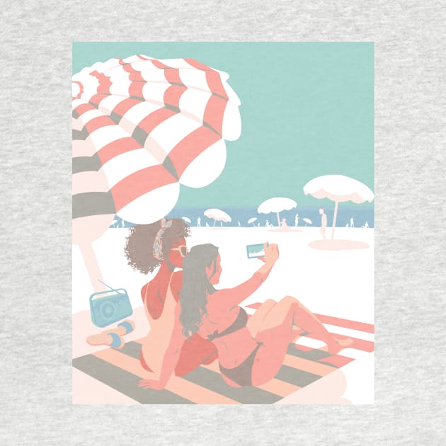 Beachy by Natalie Shaw Illustration